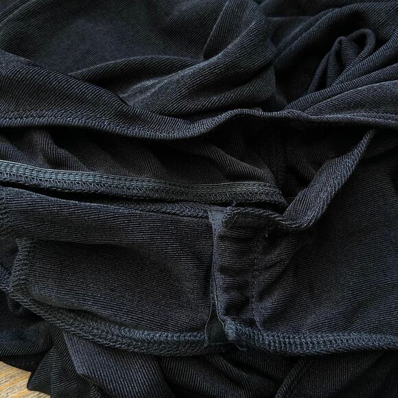 Band of the Free Aggie Cowl Neck Bodysuit Top in Black - Picture 10 of 10